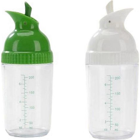 Récipient pour vinaigrette, bouteilles de vinaigrette avec couvercle, A-- (1/5)