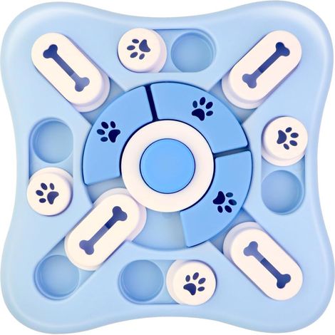 Ralentissez à Manger des Jouets de Chien, Jouet Intelligence Chien Gamelle, Puzzle Interactif pour Chien pour Chiots, Chats, Petits, Moyens et Grands Chiens l’ Entraînement du QI (1/5)