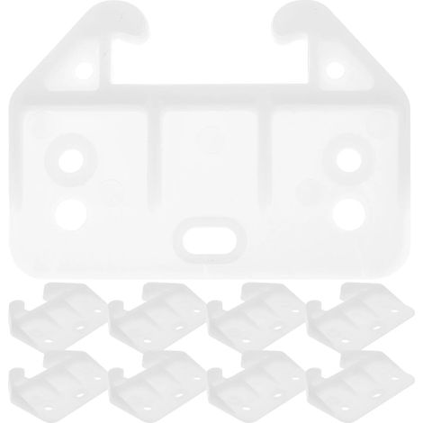 Lot de 100 supports glissières arrière rechange pour tiroirs coiffeuse (1/5)