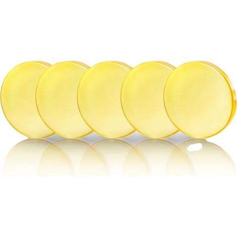Lente di messa a fuoco, CVD ZnSe USA, forma a menisco, 5 pezzi USA CVD-a, 50,8 mm-a, 20 mm-c