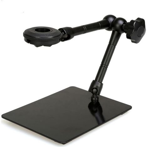 Support de bras de microscope compact compatible avec microscope Supereyes à des fins scientifiques, éducatives et médicales (1/5)