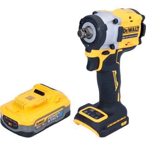 DeWalt DCF 921 N Akku Schlagschrauber 18 V 400 Nm 1/2" Brushless + 1x Powerstack Akku 5,0 Ah - ohne Ladegerät (1/5)