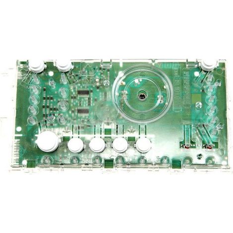 PLATINE DE COMMANDE COMPLETE POUR LAVE LINGE EXCELINE - 669A27 (1/2)