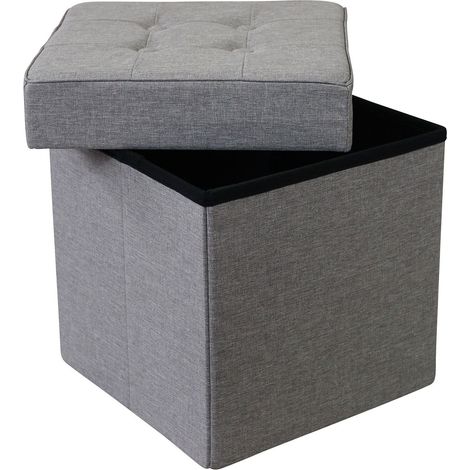 ORI - pouf quadrato in stoffa (1/4)