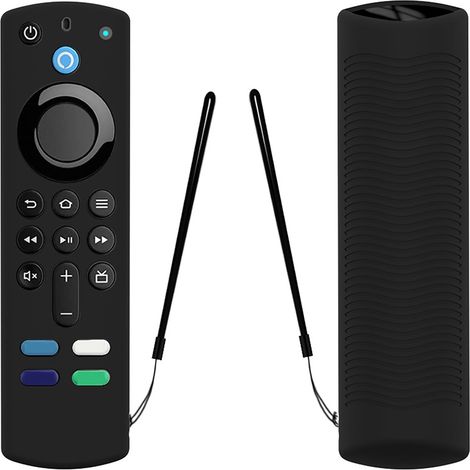 Housse télécommande universelle en silicone souple antichoc, adaptée à la télécommande vocale Amazon 3e génération (1/5)