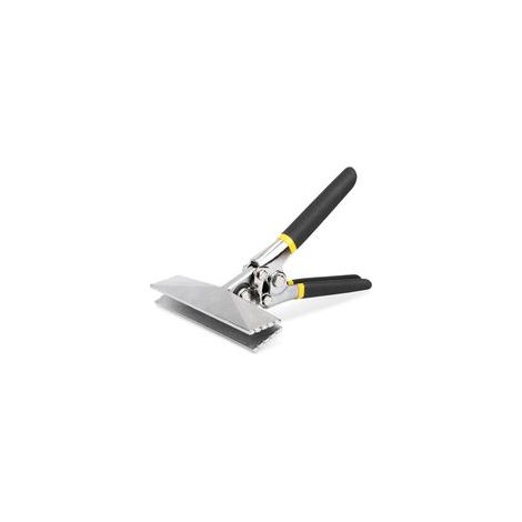 Tragbarer 15-cm-Blechschneider zum Glätten von Metall, Biegezange mit doppelt getauchten Griffen und Polsterung (1/5)