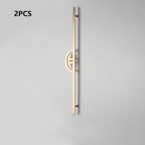 Goldene Schranktürgriffe – 320 mm Vintage-Griffe für Möbel und Schränke (1/5)