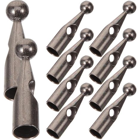 Reparatur Perlen 10 Stück aus Metall Kleine Ersatzperlen für