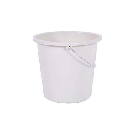 eda Secchio da pulizia bianco cerusato 10 litri pratico