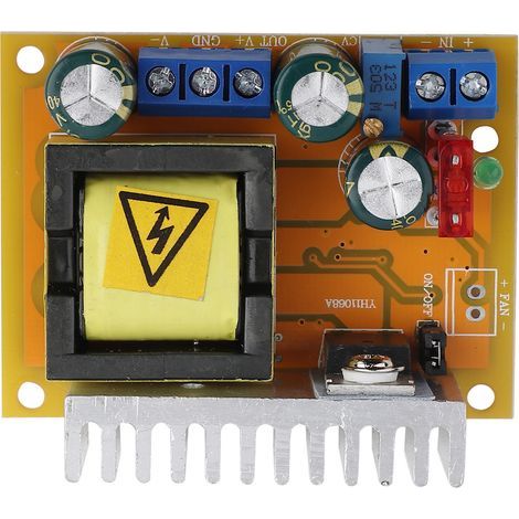 High Voltage DC/DC Step-Up Converter 832V 12V to ±45V 390V ZVS with Capacitor Load (1/5)