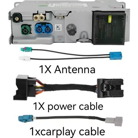 Câble vidéo pour écran compatible avec Peugeot 408, 308, 2008, C5, C4L, C3XR, compatible avec autoradio MRN et système RCC deng ALOVEZ (1/5)