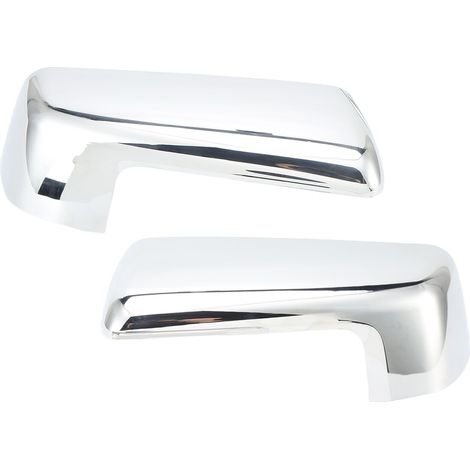 1 paire de coques de rétroviseurs latéraux chromées brillantes, résistantes à la décoloration, pour Chevy Silverado 1500 2019-2022 (1/5)