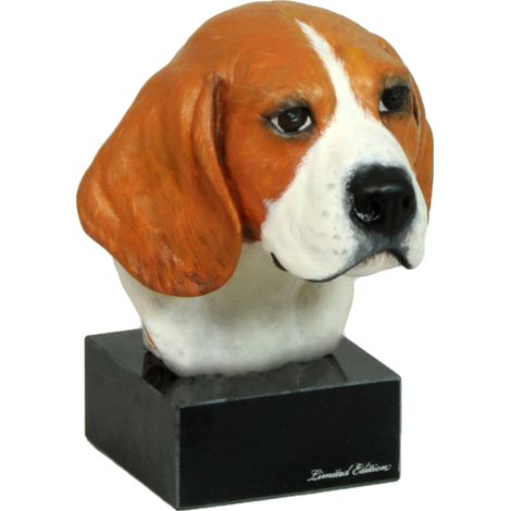 Beagle - estatuilla pintada, figura, hecha por un artista, marca Art-Dog (1/5)