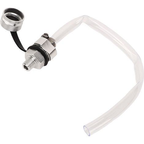 Vanne de vidange rapide Quick Twist en métal, raccord universel pour tuyau de vidange, pièce de rechange auto (1/5)