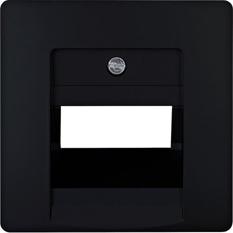 Kopp Abdeckung Abdeckung Paris Schwarz (matt) 326150186 1 St.