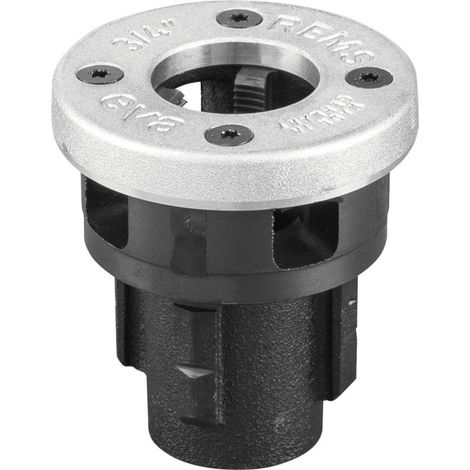 Corte la cabeza para cambiar el Rapider 3/4 REMS Tube Rotage R cónica en el ISO 7-1 derecho. EN 10226 REMS