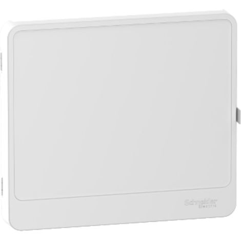 Porte opaque blanche pour coffret de communication 1x13M Grade 2 (VDIR390026) 225x252x20mm LexCom Styl Resi9 (1/5)