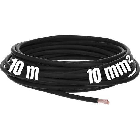10 Meter Lapp 4520015 H07V-K 10 mm² schwarz I Verdrahtungsleitung I Aderleitung flexibel I PVC-Einzelader I Litze 10mm2 I Verdrahtung (1/5)