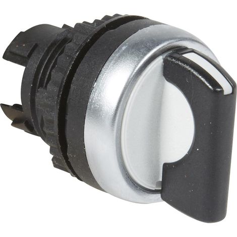 Boutons tournants 2 ou 3 positions fixes pour têtes non lumineuses Osmoz - type de boutons - Bouton à manette 3 positions fixes 45 degrés