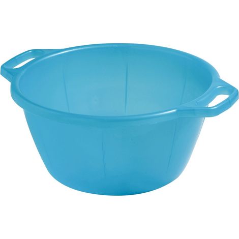 Bol redondo de plástico azul - MODELO 52 LT.