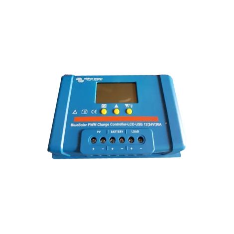 Controlador de carga solar BlueSolar PWM-LCD&ampUSB 12/24V-30A Victron Energy