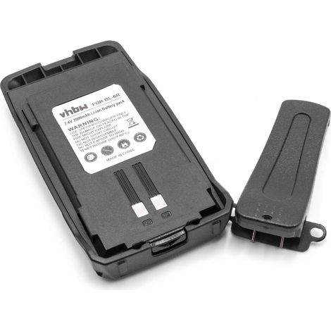 vhbw batterie compatible avec Baofeng UV-6R radio talkie-walkie (2000mAh 7,4V Li-ion)