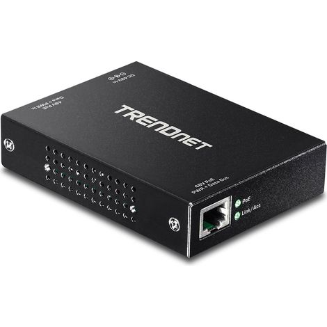TRENDnet TPE-E100 Repeater Gigabit PoE+ auf bis zu 200m (1/3)