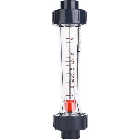 -20 (D) Débitmètre à tube en plastique ABS haute précision pour liquides, débit d'eau de 40 à 400 L/h (1/4)