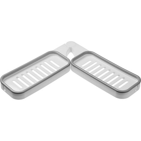 Rack De Rangement Mural Pour Lavabo - Support Pivotant 180° - Sans Perçage - Pour Coin Cuisine Ou Salle De Bain - 1 Pièce (1/3)