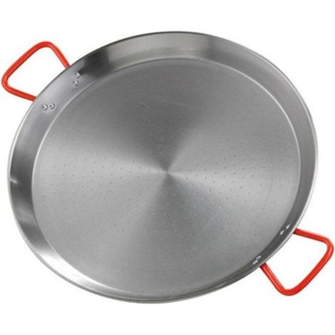 IDEAL paellera pulida 65 cm 22 personas , Paellera pulida 65 cm 22 personasLas paelleras valencianas de Garcima se reconocen por sus características asas con remaches de aceroAcabadas en acero pulido 
