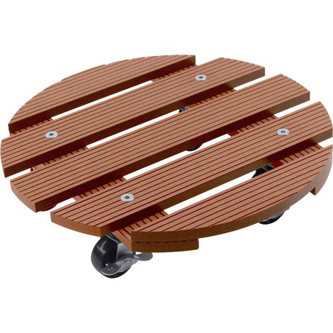 Metafranc WU0825120  Transportroller WPC  Traglast (max.): 60 kg 300 mm x 73 mm  Anzahl Lenkrollen 4