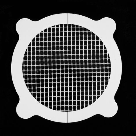 20 autocollants jetables para bondes de douche, baignoires et éviers de Cuisine Rondas, 100 mm de diámetro (espaciado de trous 3,5 mm). (1/5)