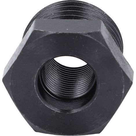 Adaptateur de broche pour tour à bois, filetage mâle 33 mm, filetage femelle 18 mm, pas de 1,5 mm, adaptateur de broche pour poupée fixe de tour (1/5)