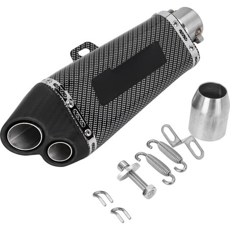 2in Silencieux universel pour moto, pot d'échappement modifié, tuyau de queue et accessoire système d'échappement (A07) (1/5)