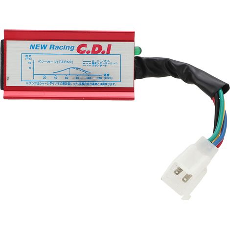 5-polige rote Racing-CDI-Box, Steuermodul für 50cc 70cc 90cc 110cc 125cc Quad, Go-Kart, Pitbike, Motocross, Roller, Horizontalmotor. (1/5)
