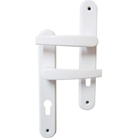 AUTRES Chloe trou de cylindre en aluminium entraxe, 195 mm blanc