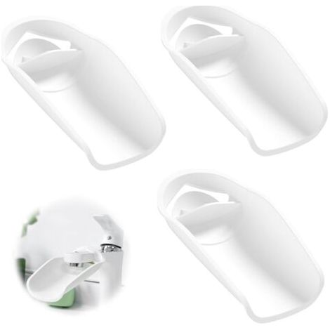 Sollbry 3 Pièces Prolongateur de Robinet Enfants,Extenseur de Robinet, Robinet Extender Enfant d'eau Silicone pour Plupart des Robinets,Enfant Bébé se Laver Les Mains Lavage Cuisine Salle de Bains (1/5)