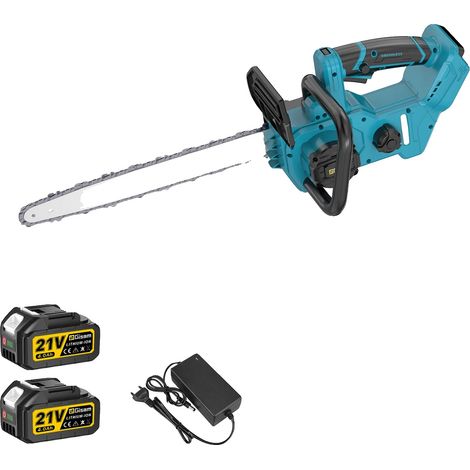 Sega elettrica, motore brushless, funzionamento senza fili, 2 batterie, spina europea 100V-240V (1/2)