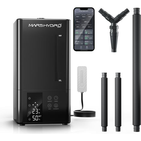 6L Ultraschall Kühlnebel Befeuchter Smart APP Steuerung über iControl 2.0 Mars Hydro