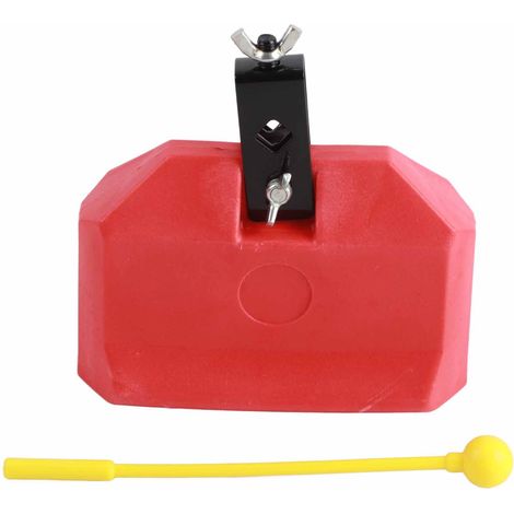 Cloche à vache en ABS écologique, sonnant aigu et grave, idéale pour les jeux sportifs et les mariages. (1/5)