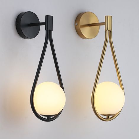 Applique Murale LED - Verre Minimaliste Post-moderne - Pour Salon Couloir Balcon Escalier Chambre Chevet - 1 Pièce (1/5)