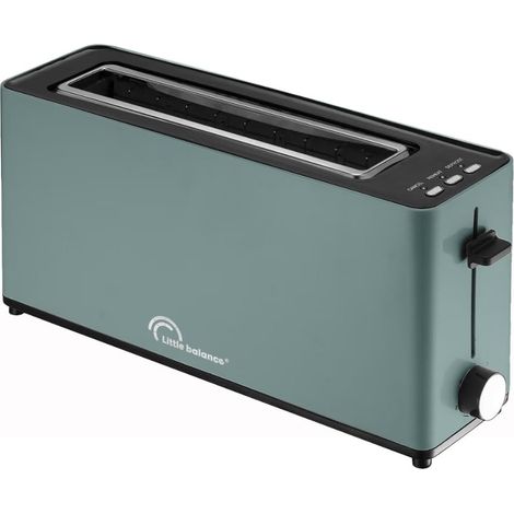 LITTLE BAL. GRILLE-PAIN HAPPY EMERAUDE 1 FENTE 900W 3 FCTS/6 LITTLE BALANCE LB8830