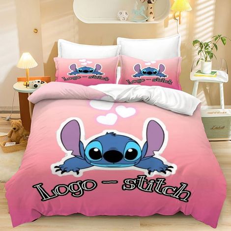 KLVGTIFS PU - Housse De Couette ,Parure De Lit 3 Pièces Single,200x200cm, Sets De Housses De (1/5)