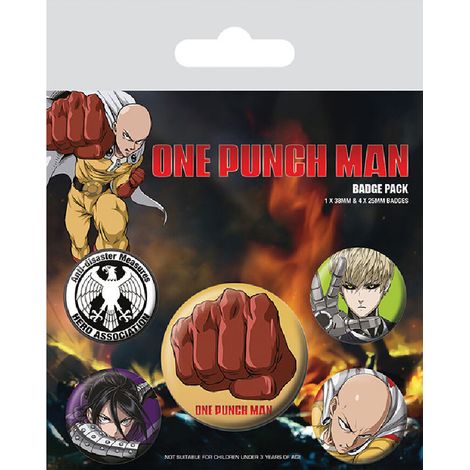 Badge Pack: One Punch Man – Destructive