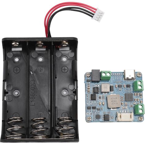 Gestionnaire solaire MPPT Toivize 6-24V Sortie USB-C 5V/3A et Bornier pour Panneaux Photovoltaïques et Batteries 18650 (1/5)