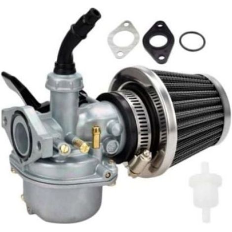 Carburateur - 19 mm - Pour Moteur ATV Quad 50cc 70cc 90cc 110cc 125cc - Filtre À Air Inclus - 1 Pièce (1/5)
