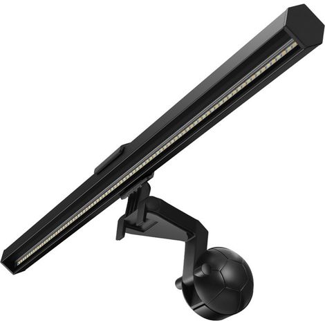 Barre lumineuse RGB pour écran, éclairage double pour ordinateur (gaming, bureau), 15 modes réglables, 3 niveaux de luminosité et de température de couleur, IRC 95. (1/5)