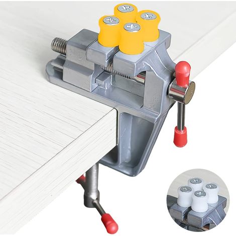 Mini étau universel pour perceuse de table - Pour bricolage, bijoux, réparation de montres, sculpture nucléaire - Outil de réparation (1/5)
