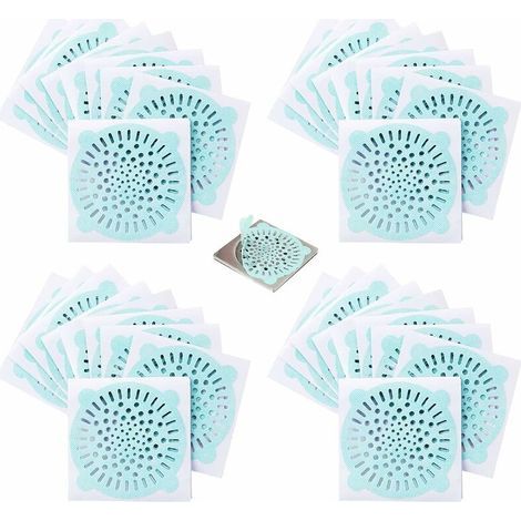 40 Pièces Filtre Cheveux Douche Attrape Cheveux Douche Filtre Evier Filtre de Drain de Sol Filtre d'Évier de Baignoire Filtre D'égout Crépine Filtre Protecteur de Drain Pour Salle de Bain et Cuisine (1/5)