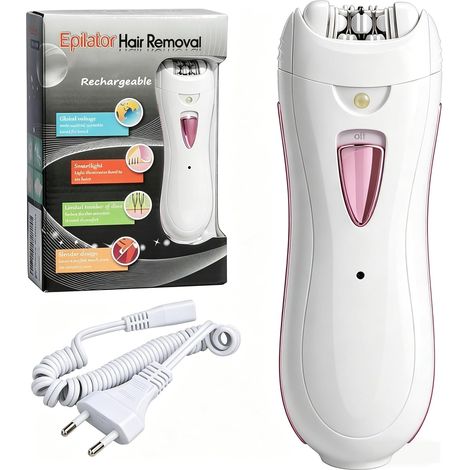 Epilateur Visage Femme avec Lumière LED pour Visage Menton Maillot (1/5)